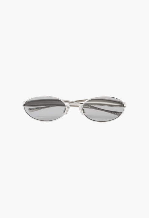 Sardine Oval-Frame Gold-Tone Sunglasses
